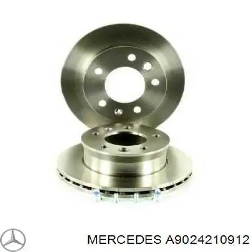 Купити A9024210912 Mercedes Ротор гальмівний
