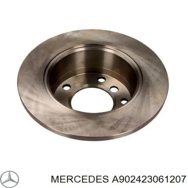 Купити A902423061207 Mercedes Диск заднього гальма