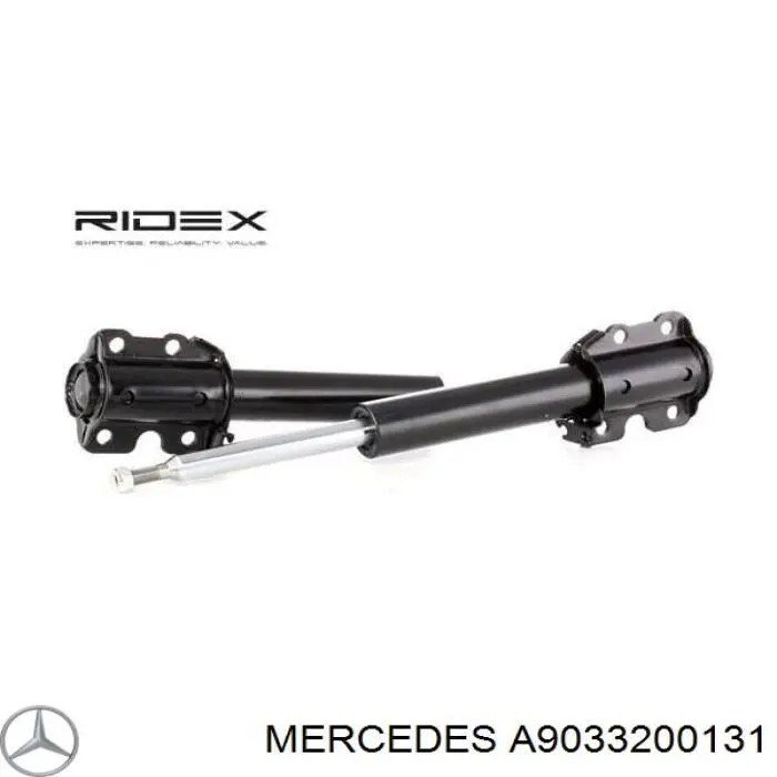 Амортизатор задній Mercedes A9033200131 ціна, від 25.34 USD