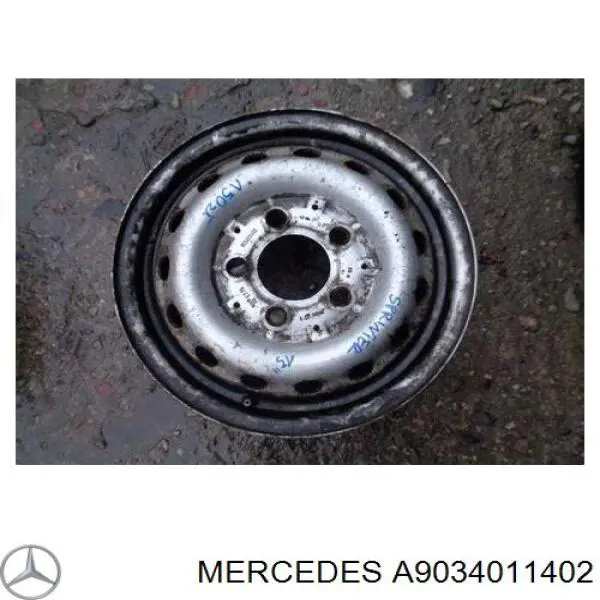 Диск колесний Mercedes A9034011402 ціна, від 49.43 USD