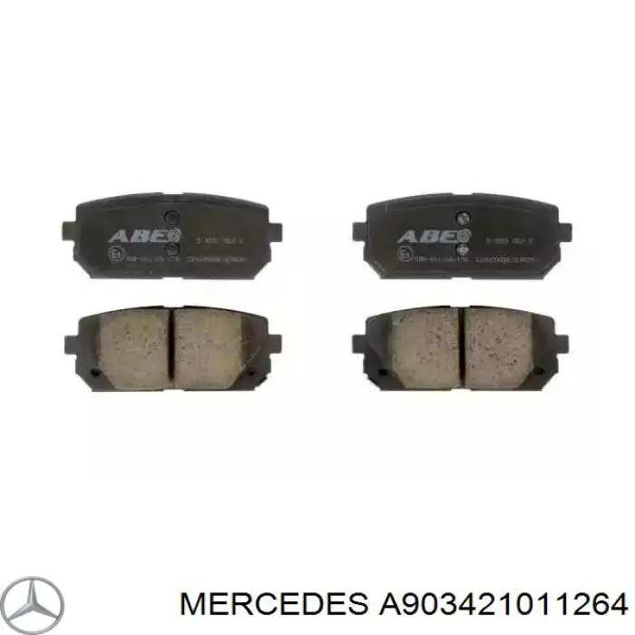 Купити A903421011264 Mercedes Ротор гальмівний