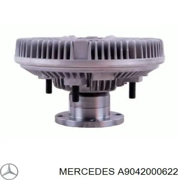 Вискомуфта вентилятора A9042000622 Mercedes