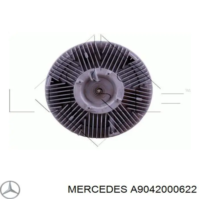 A9042000622 Mercedes вискомуфта, вязкостная муфта вентилятора охолодження