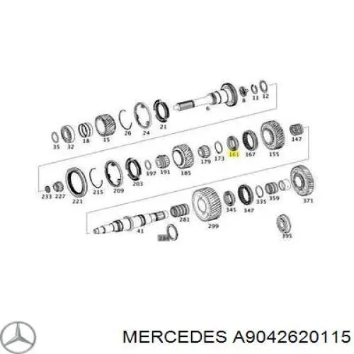 A9042620115 Mercedes 
