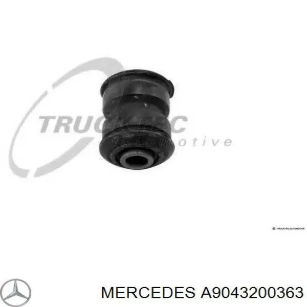 Серьга задньої ресори Mercedes A9043200363 ціна, від 44.59 USD