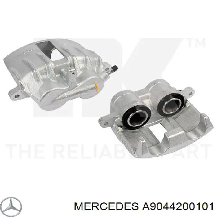 Купити A9044200101 Mercedes Супорт гальмівний передній лівий