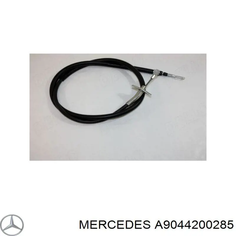 Купити A9044200285 Mercedes Трос ручного гальма задній, правий