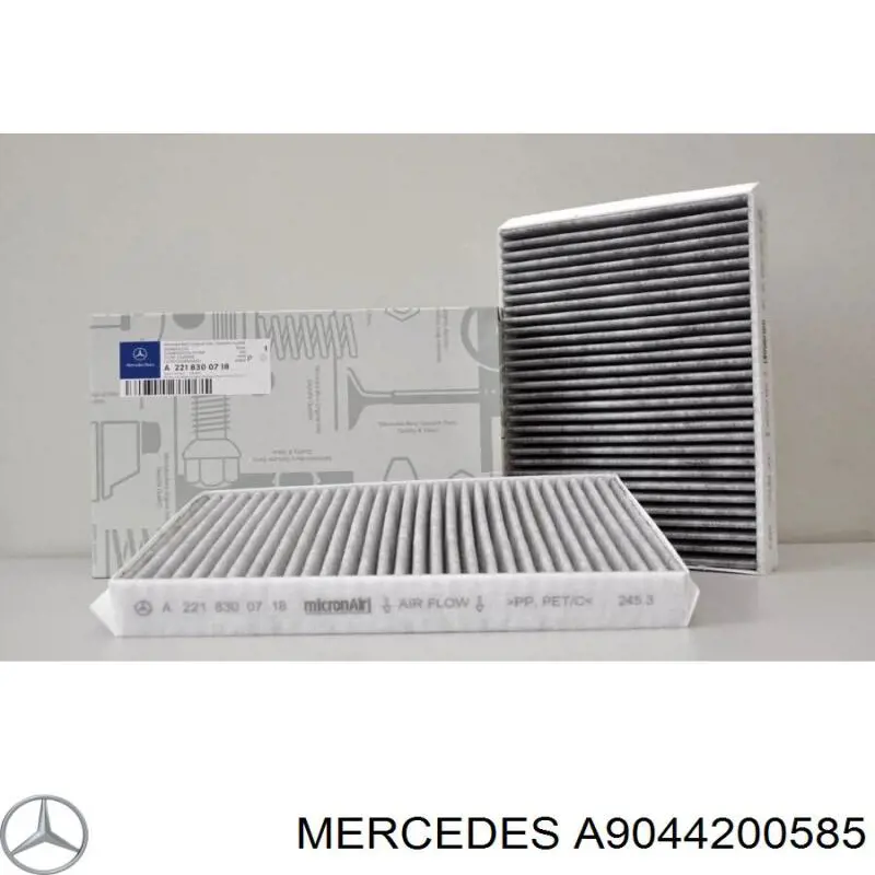 A9044200585 Mercedes Трос ручника задній лівий