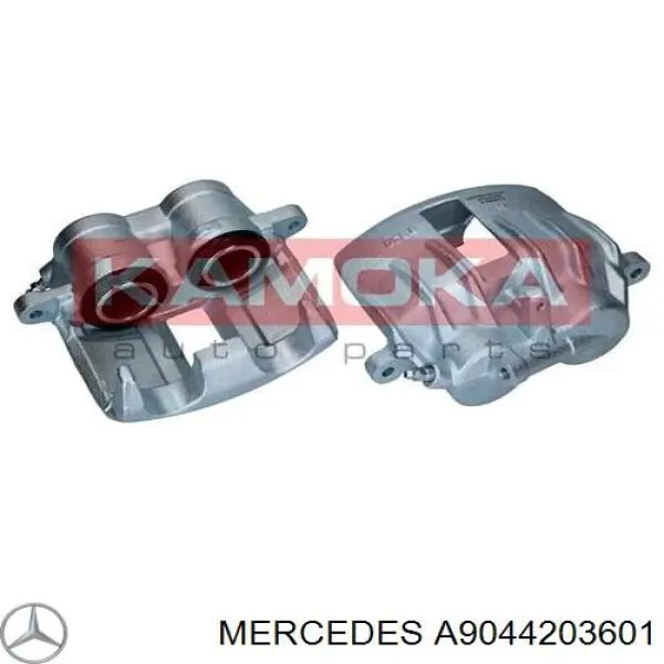 Супорт гальмівний передній правий Mercedes A9044203601 ціна, від 53.63 USD