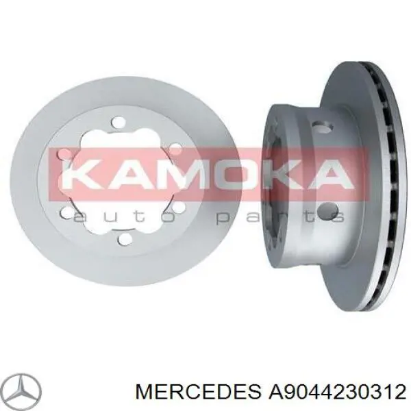 Купити A9044230312 Mercedes Диск заднього гальма