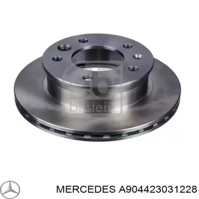 Задні дискові гальма Mercedes A904423031228 ціна, від 42.92 USD