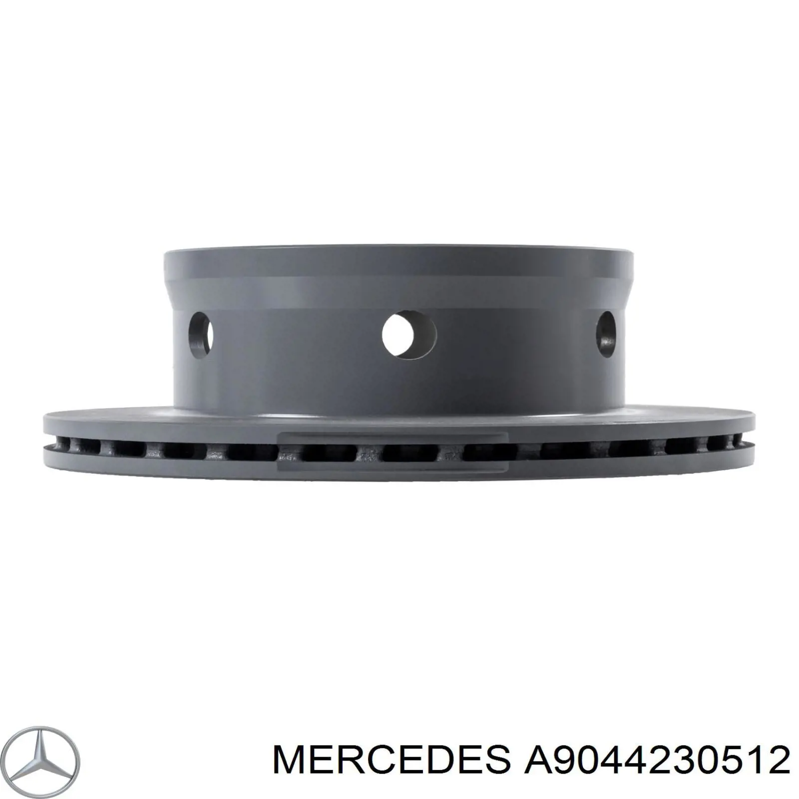 Купити A9044230512 Mercedes Диск заднього гальма