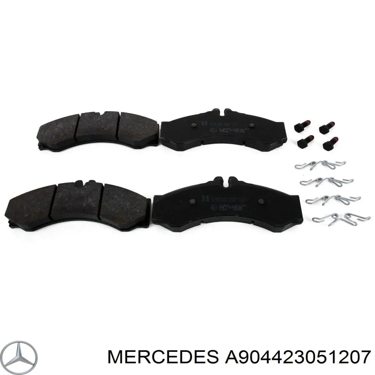 Гальмівні диски A904423051207 Mercedes