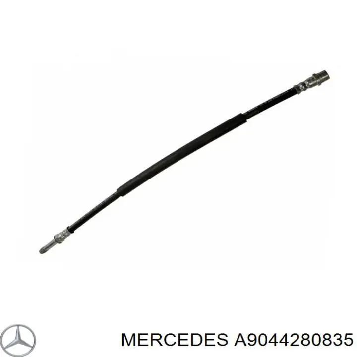 Шланг гальмівний задній Mercedes A9044280835 ціна, від 10.13 USD
