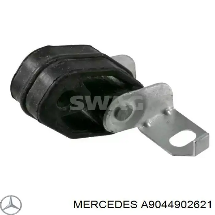 A9044902621 Mercedes Глушилка задня