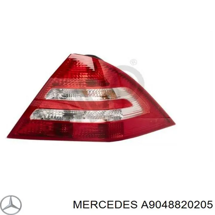 Бризковики задній, правий Mercedes A9048820205 ціна, від 12.15 USD