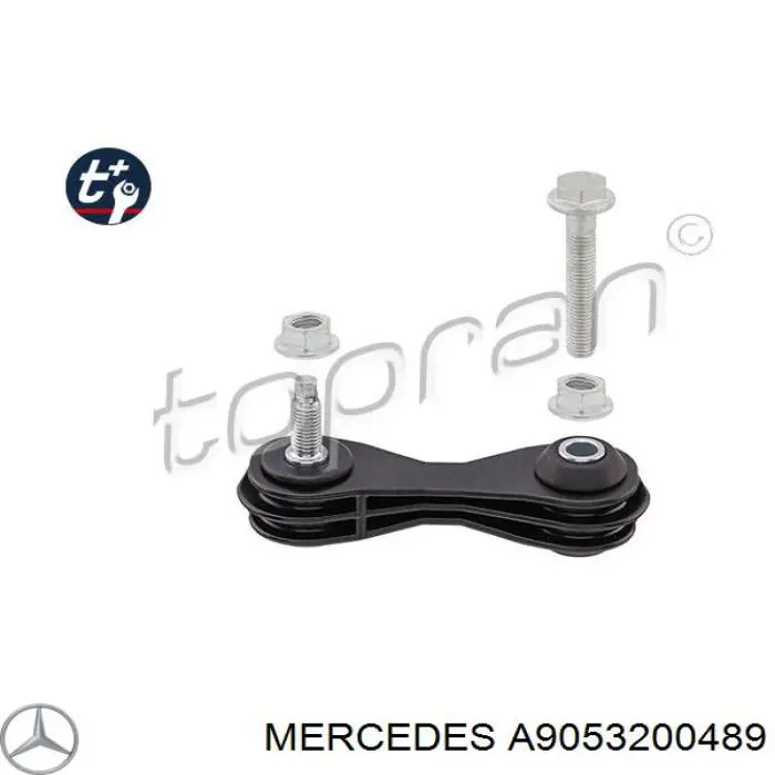 Стійка стабілізатора переднього, ліва A9053200489 Mercedes