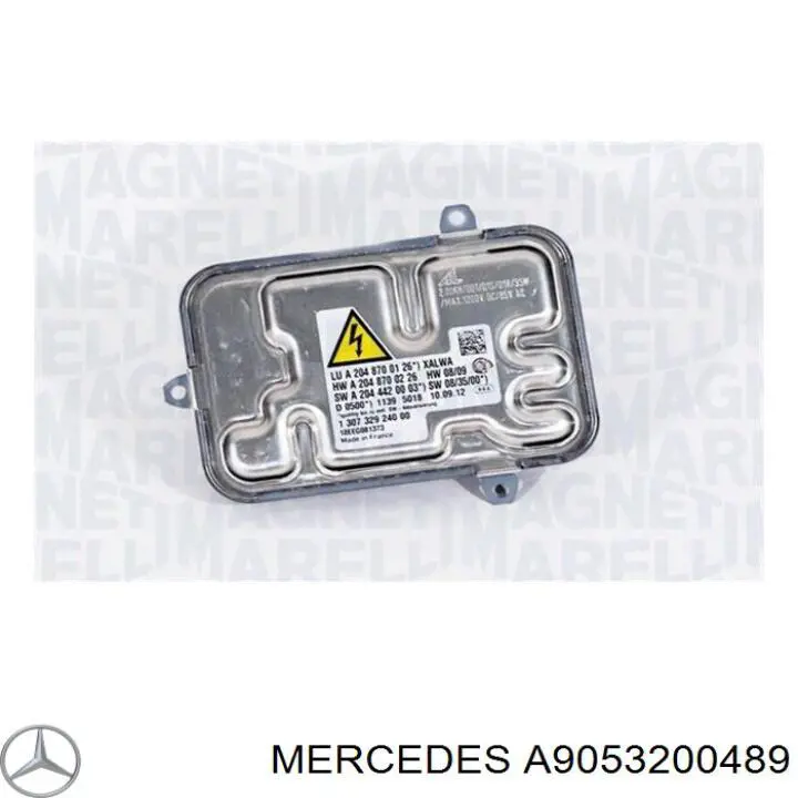 A9053200489 Mercedes Стійка стабілізатора, переднього, ліва