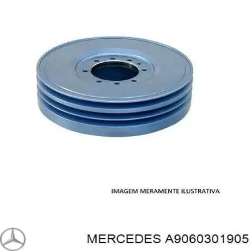 Купити A9060301905 Mercedes Маховик із зубчастим ободом в зборі