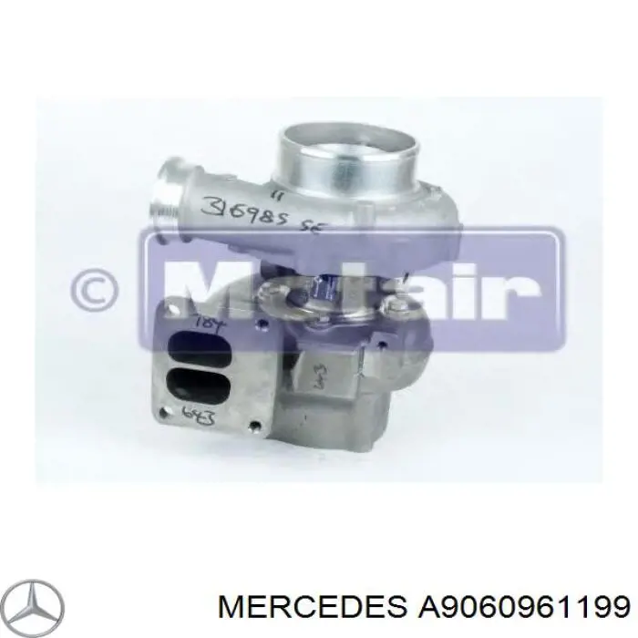 A9060961199 Mercedes Турбонаддув