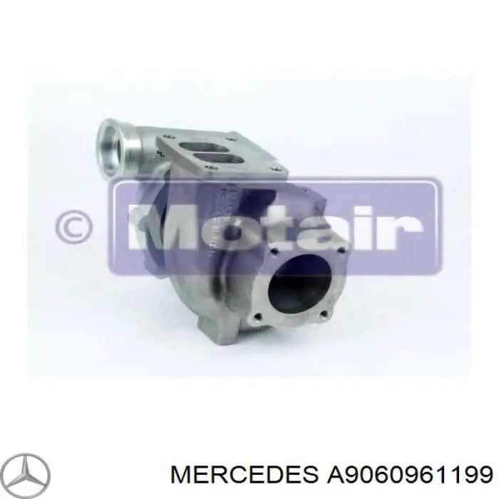 Турбіна Mercedes A9060961199 ціна, від 423.73 USD