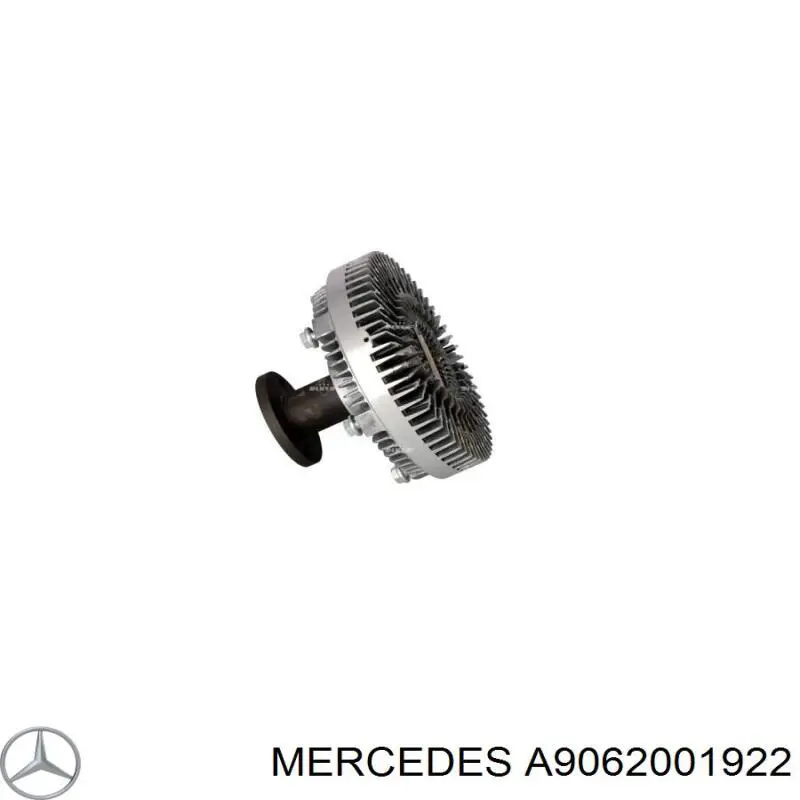 Вискомуфта вентилятора A9062001922 Mercedes