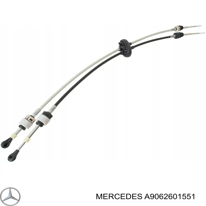 Трос перемикання передач, здвоєний Mercedes A9062601551 ціна, від 60.06 USD