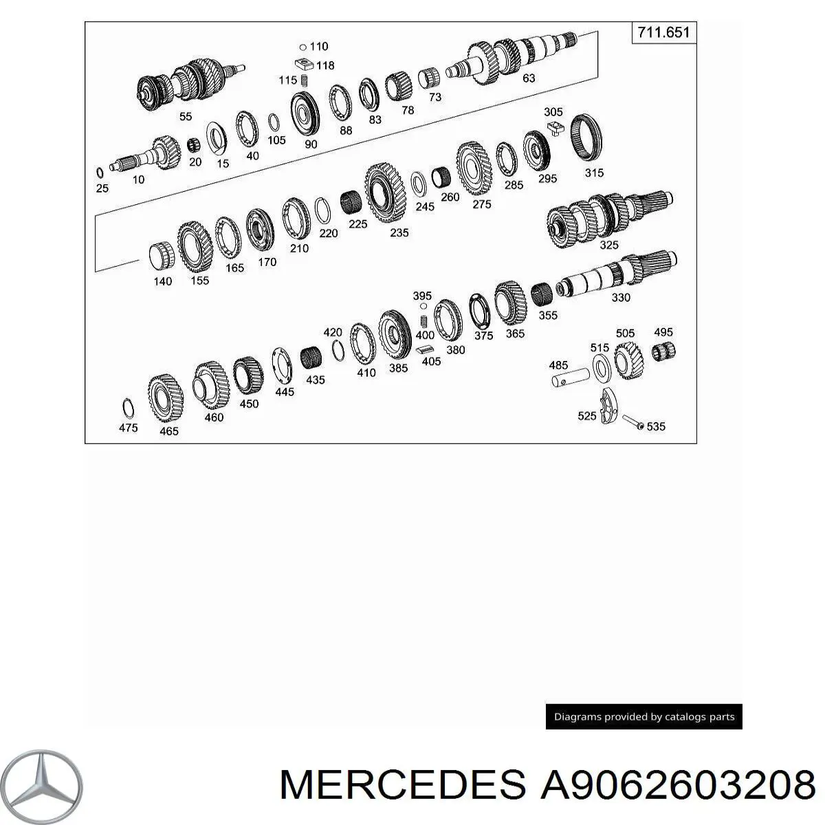  A9062603208 Mercedes