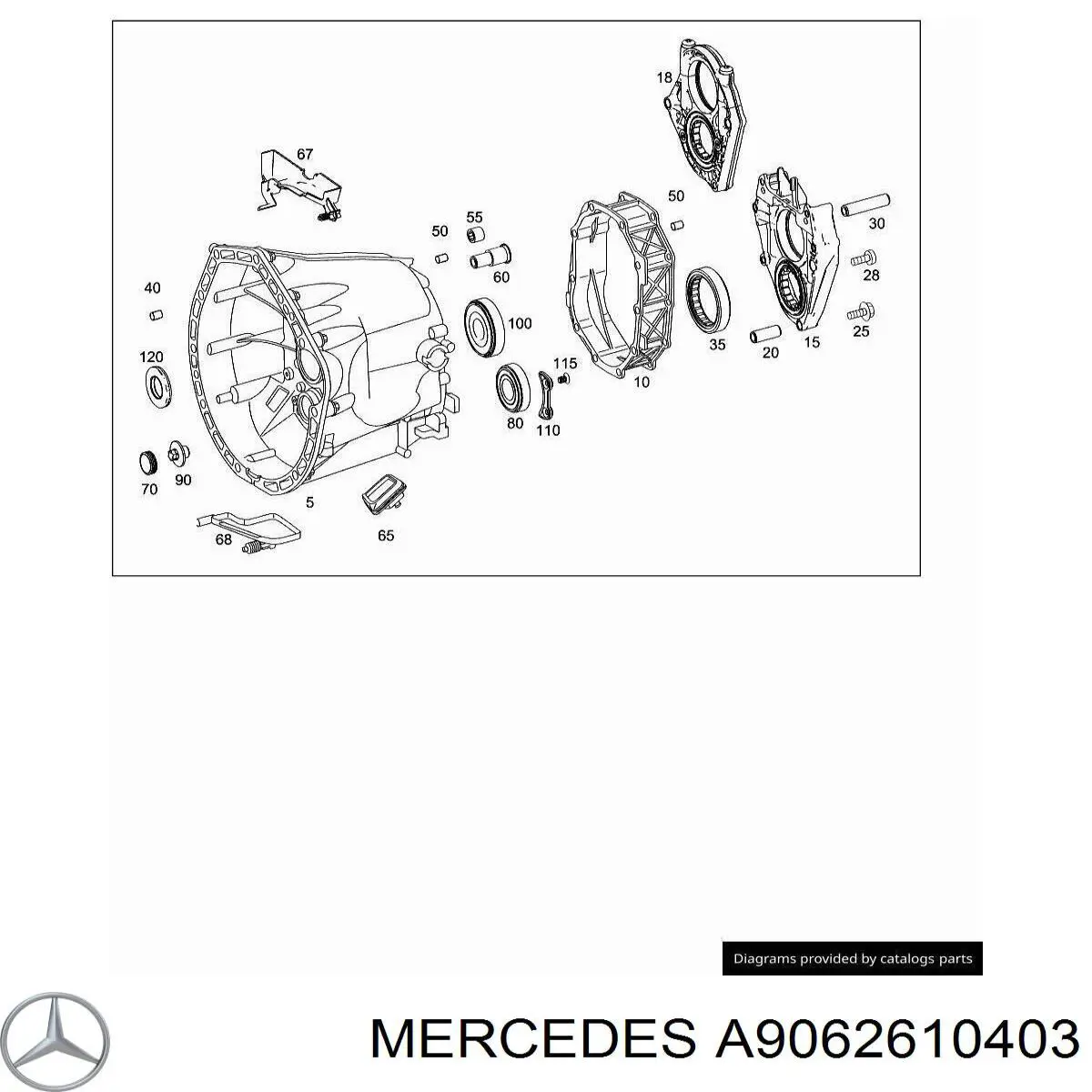 Купити A9062610403 Mercedes 