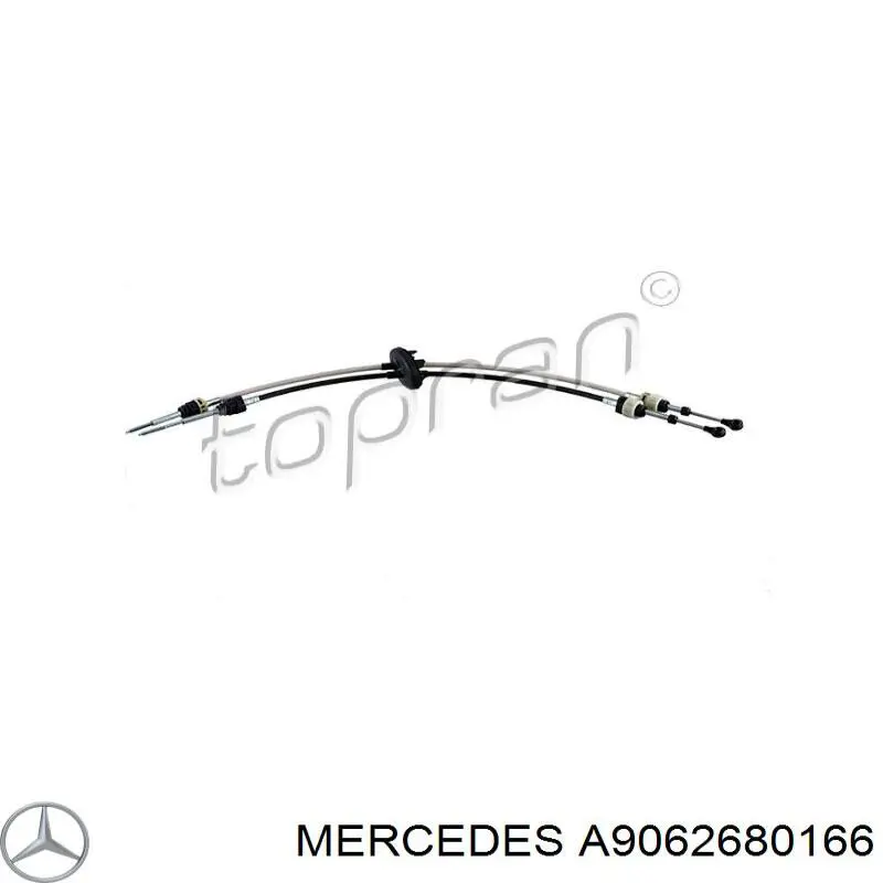 Накінечник троса перемикання передач Mercedes A9062680166 ціна, від 28.16 USD