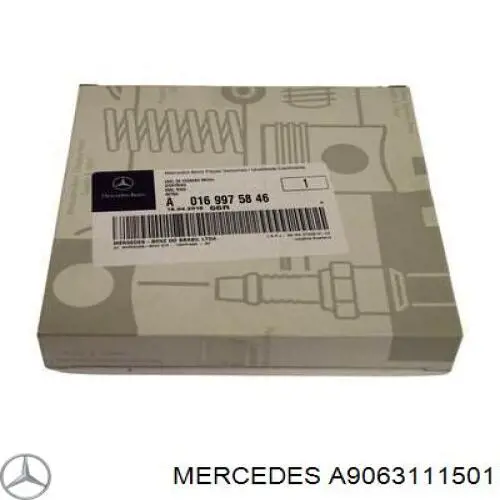 A9063111501 Mercedes лонжерон рами задній, лівий