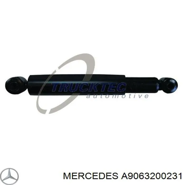 Амортизатор задній Mercedes A9063200231 ціна, від 28.41 USD