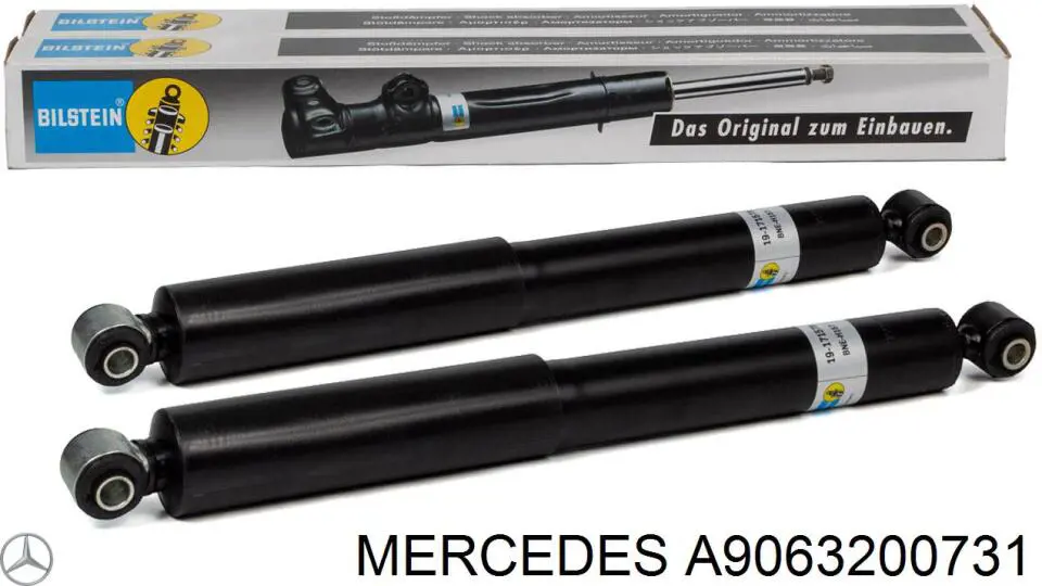 Амортизатор задній A9063200731 Mercedes