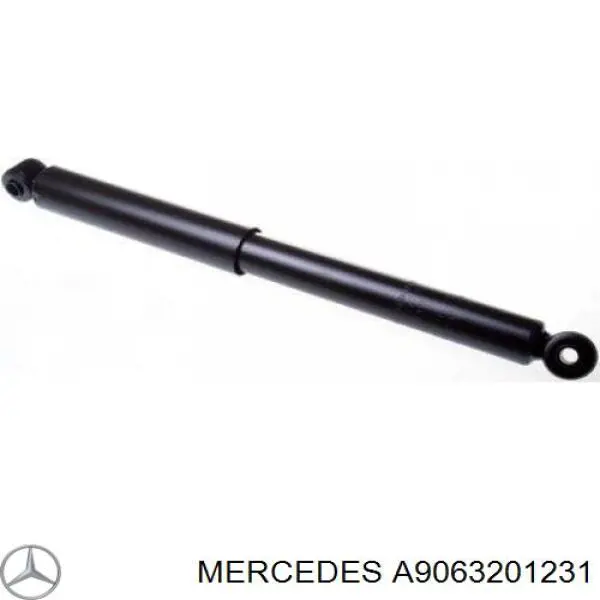Купити A9063201231 Mercedes Стійка амортизатора задня