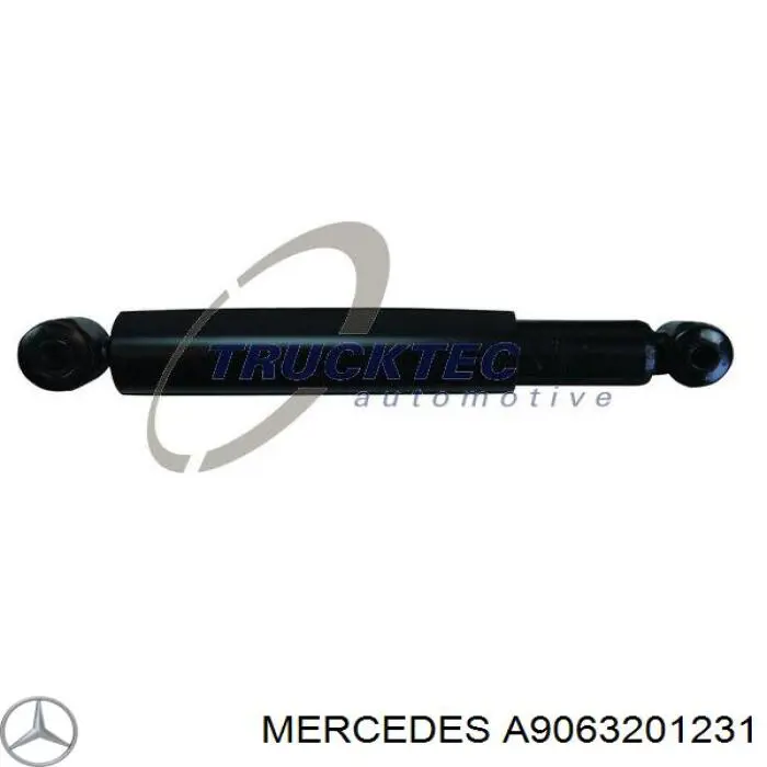 Амортизатор задній Mercedes A9063201231 ціна, від 28.63 USD