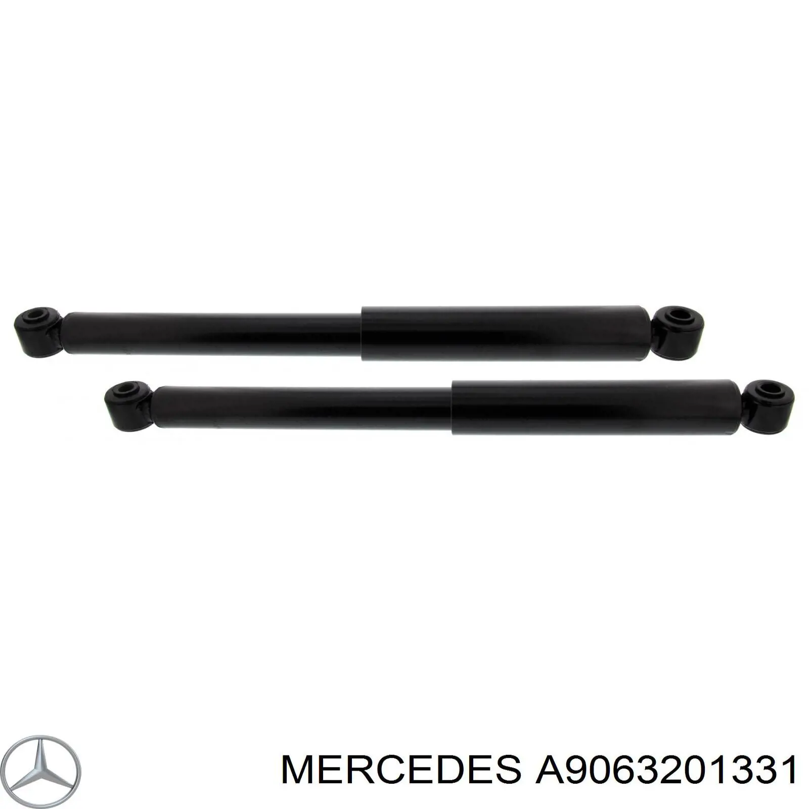 Амортизатор задній Mercedes A9063201331 ціна, від 48.12 USD