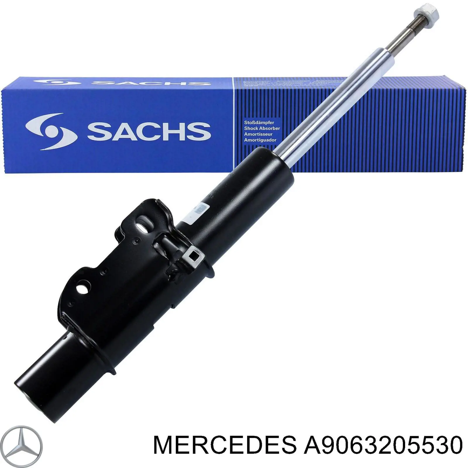 Купити A9063205530 Mercedes Амортизатор передньої підвіски