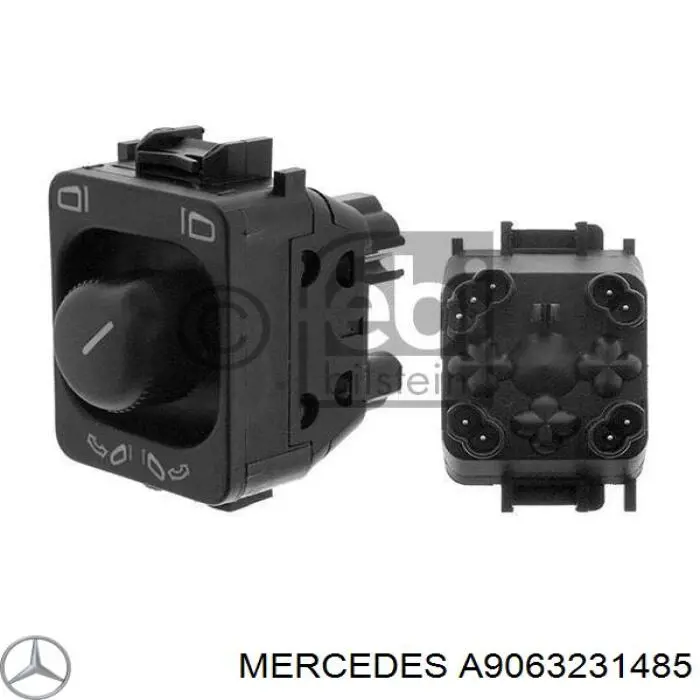 A9063231485 Mercedes втулка стабілізатора переднього