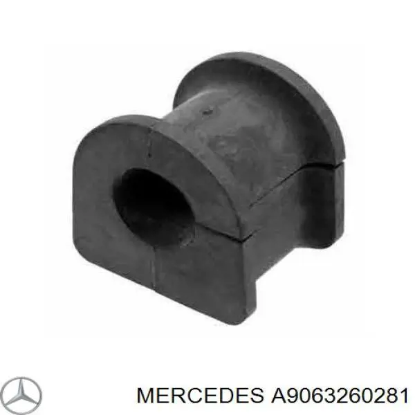 Втулка стабілізатора заднього Mercedes A9063260281 ціна, від 3.33 USD