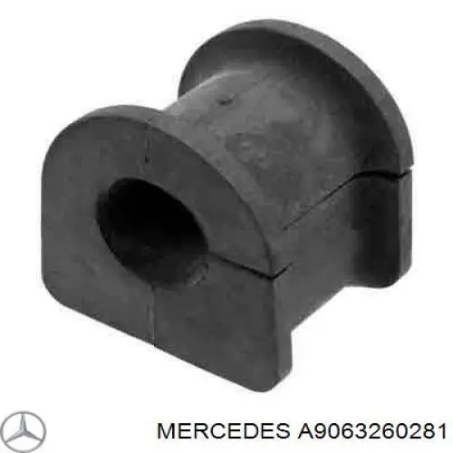 A9063260281 Mercedes втулка стабілізатора заднього