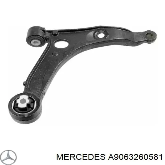 Купити A9063260581 Mercedes Подушка стабілізатора передня