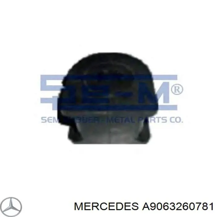 A9063260781 Mercedes втулка стабілізатора заднього