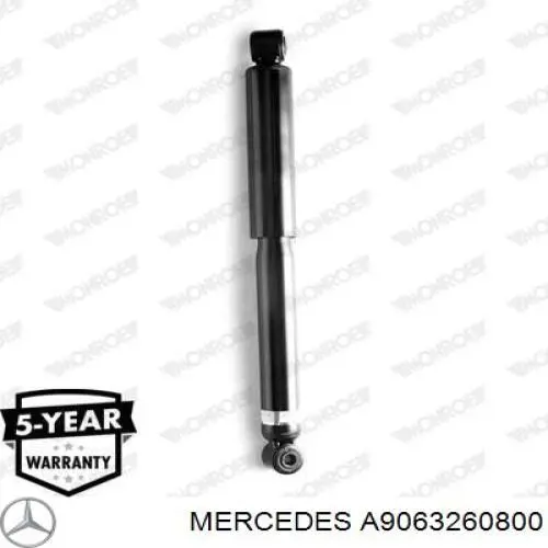 Купити A9063260800 Mercedes Стійка амортизатора задня
