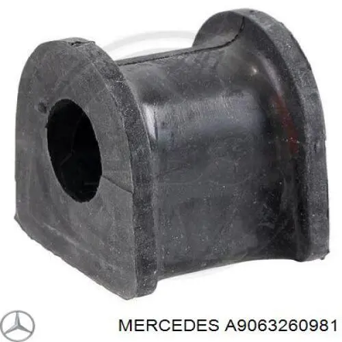 A9063260981 Mercedes втулка стабілізатора переднього