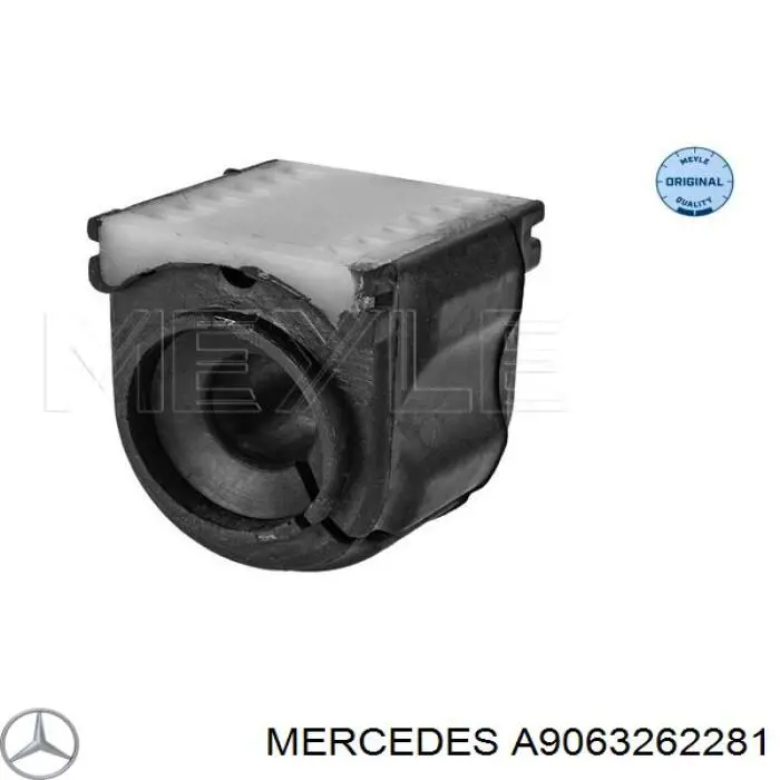 A9063262281 Mercedes Втулка стабілізатора заднього
