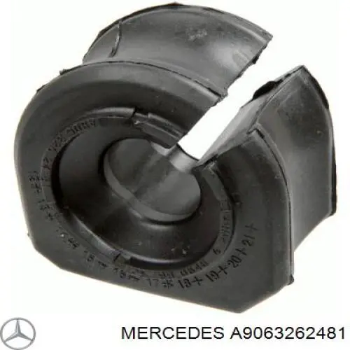 A9063262481 Mercedes втулка стабілізатора заднього