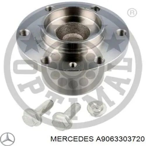 Вісь передня і поворотні кулаки Mercedes A9063303720 ціна, від 50.34 USD