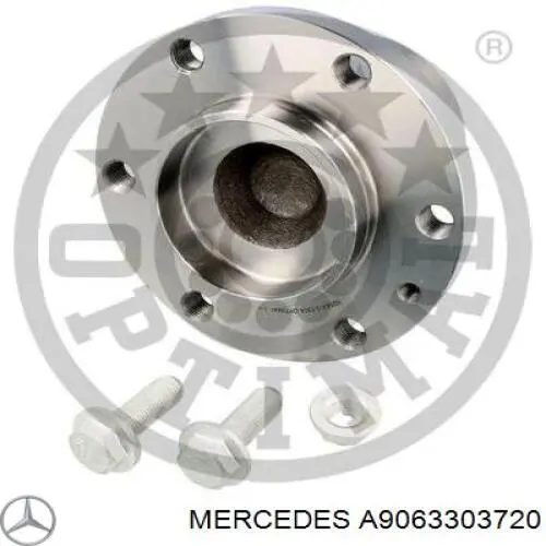 Купити A9063303720 Mercedes Цапфа передні праві