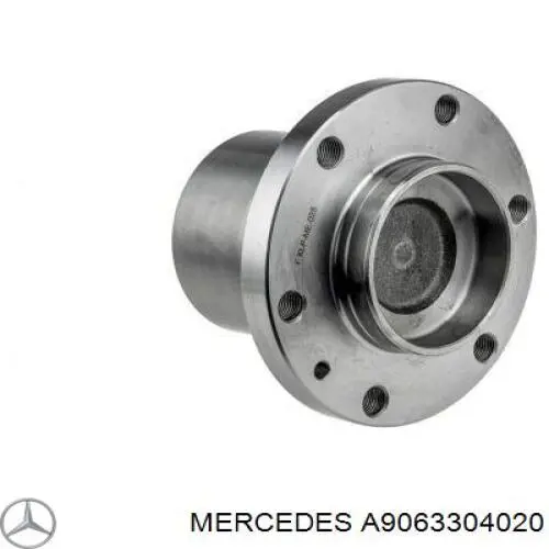 Цапфа - поворотний кулак передній, лівий A9063304020 Mercedes