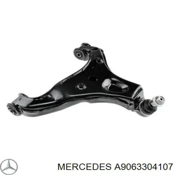 Купити A9063304107 Mercedes Важіль передньої підвіски нижній, правий